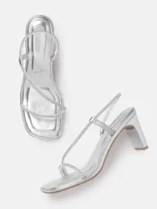 Lino Perros Rhinestones Embellished Party Block Heels