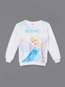 Fame Forever by Lifestyle Girls Frozen Printed Pullover Sweatshirt