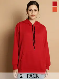 MACK JONNEY Pack Of 2 Fleece Sweatshirt