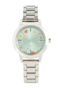 TEAL BY CHUMBAK Embellished Dial Bracelet Style Analogue Watch 8907605125027