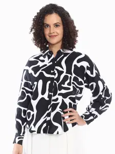 Gazillion Contemporary Abstract Printed Casual Shirt