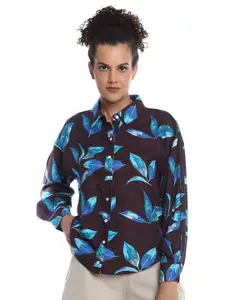 Gazillion Contemporary Floral Printed Casual Shirt