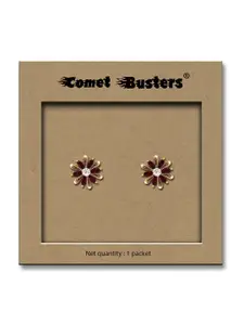 Comet Busters Floral Non Piercing Ear Stickers