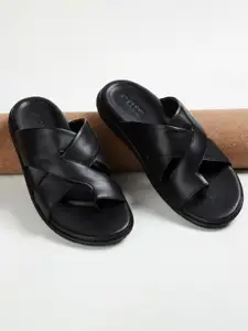 CODE by Lifestyle Men Cross Strap Comfort Sandals