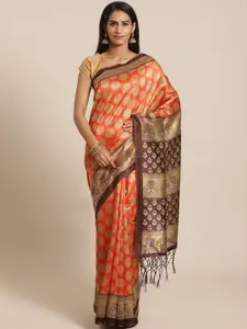 Varanga Ethnic Motifs Woven Design Mysore Silk Saree