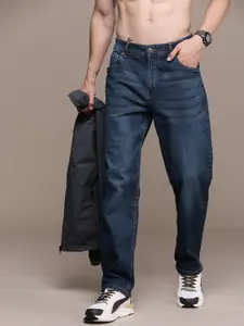 Roadster Men Straight Fit Stretchable Jeans