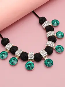 DressBerry Green Gold-Plated Necklace