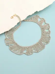 DressBerry Gold-Plated Statement Necklace