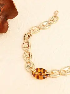 DressBerry Gold-Toned Gold-Plated Necklace