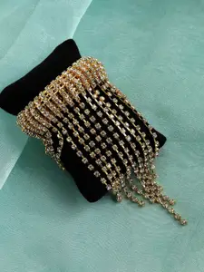 DressBerry Women Gold-Toned Gold-Plated Bracelet