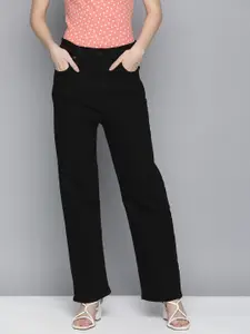 Levis Women Straight Fit High-Rise Stretchable Jeans