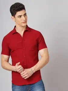 HARDSODA Twill Weave Pure Cotton Casual Shirt