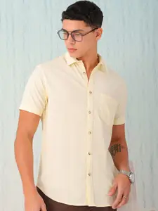 Hardsoda by The Indian Garage Co Slim Fit Twill Weave Casual Shirt