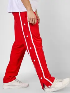 WEARDUDS Men Pure Cotton Relaxed Fit Track Pants