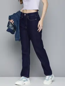 Levis Women Straight Fit High-Rise Stretchable Jeans