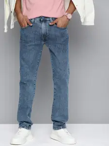 Levis Men Slim Fit Mid Rise Light Fade Stretchable Jeans