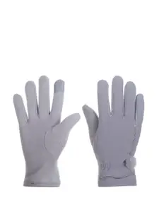 Alexvyan Women Patterned Touch Screen Hand Gloves