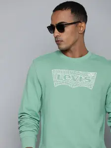 Levis Pure Cotton Brand Logo Printed Sweatshirt