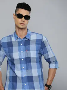 Levis Slim Fit Buffalo Checked Casual Shirt