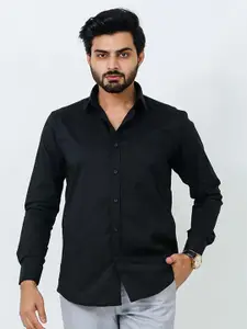 BLUEBIRD Spread Collar Classic Formal Shirt