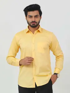 BLUEBIRD Spread Collar Classic Formal Shirt