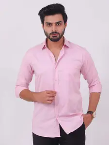 BLUEBIRD Spread Collar Classic Formal Shirt