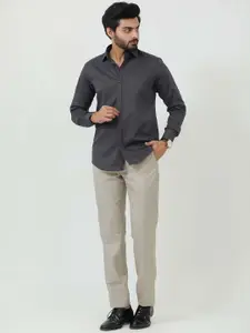 BLUEBIRD Classic Spread Collar Long Sleeves Formal Shirt