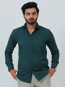 BLUEBIRD Spread Collar Classic Formal Shirt