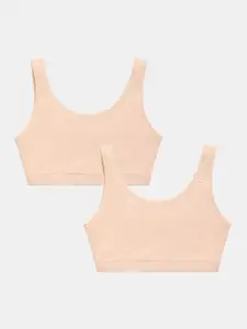 Sillysally Nude-Coloured Bra Full Coverage