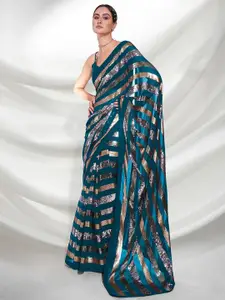 Mitera Embellished Sequinned Saree