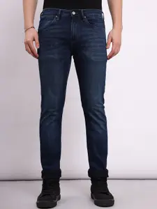 Lee Men Travis Slim Fit Mid Rise Light Fade Stretchable Jeans