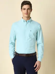 Allen Solly Slim Fit Button Down Collar Cotton Formal Shirt