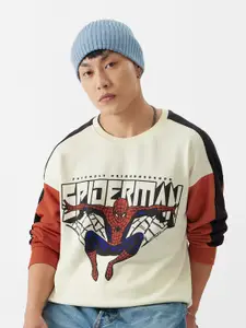 The Souled Store Spider-Man Printed Sweatshirt