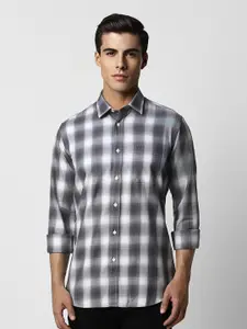Van Heusen Sport Slim Fit Checked Casual Shirt