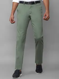 Allen Solly Men Mid-Rise Trousers