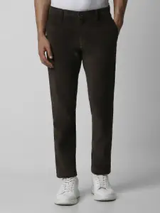 Van Heusen Sport Men Mid Rise Slim Fit Plain Chinos Trousers