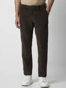 Van Heusen Sport Men Mid Rise Slim Fit Plain Chinos Trousers