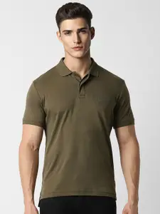 Van Heusen Sport Polo Collar Pure Cotton T-shirt