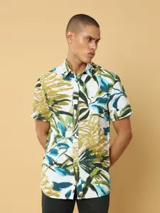 Melvin Jones Men Multicoloured Comfort Casual Shirt