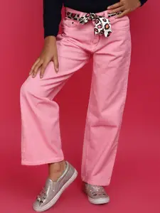 V-Mart Girls Regular Fit Cotton Jeans