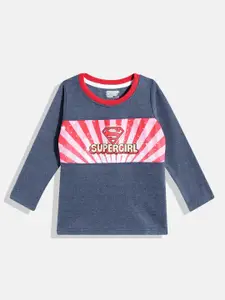 Eteenz Girls Supergirl Printed Sweatshirt