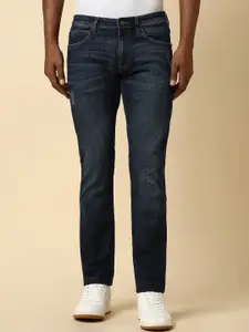 Allen Solly Men Low Distress Slim Fit Mid Rise Cotton Jeans