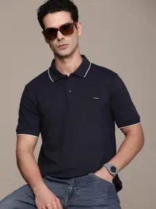 Calvin Klein Jeans Solid Polo Collar Slim Fit T-shirt