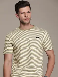 Calvin Klein Jeans Striped Pure Cotton T-shirt