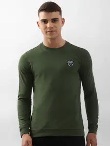 PETER ENGLAND UNIVERSITY Round Neck Sweatshirt