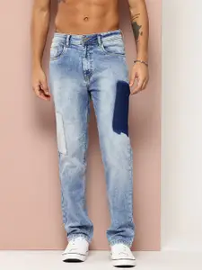 Harvard Men Colourblocked Regular Fit Jeans