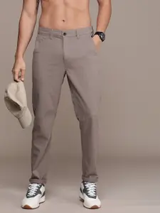 The Roadster Life Co. Men Pure Cotton Chinos Trousers