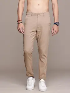 The Roadster Life Co. Men Pure Cotton Chinos Trousers