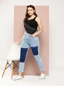 Harvard Women Colourblocked Jeans