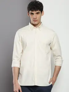 Tommy Hilfiger Button-Down Collar Pure Cotton Casual Shirt